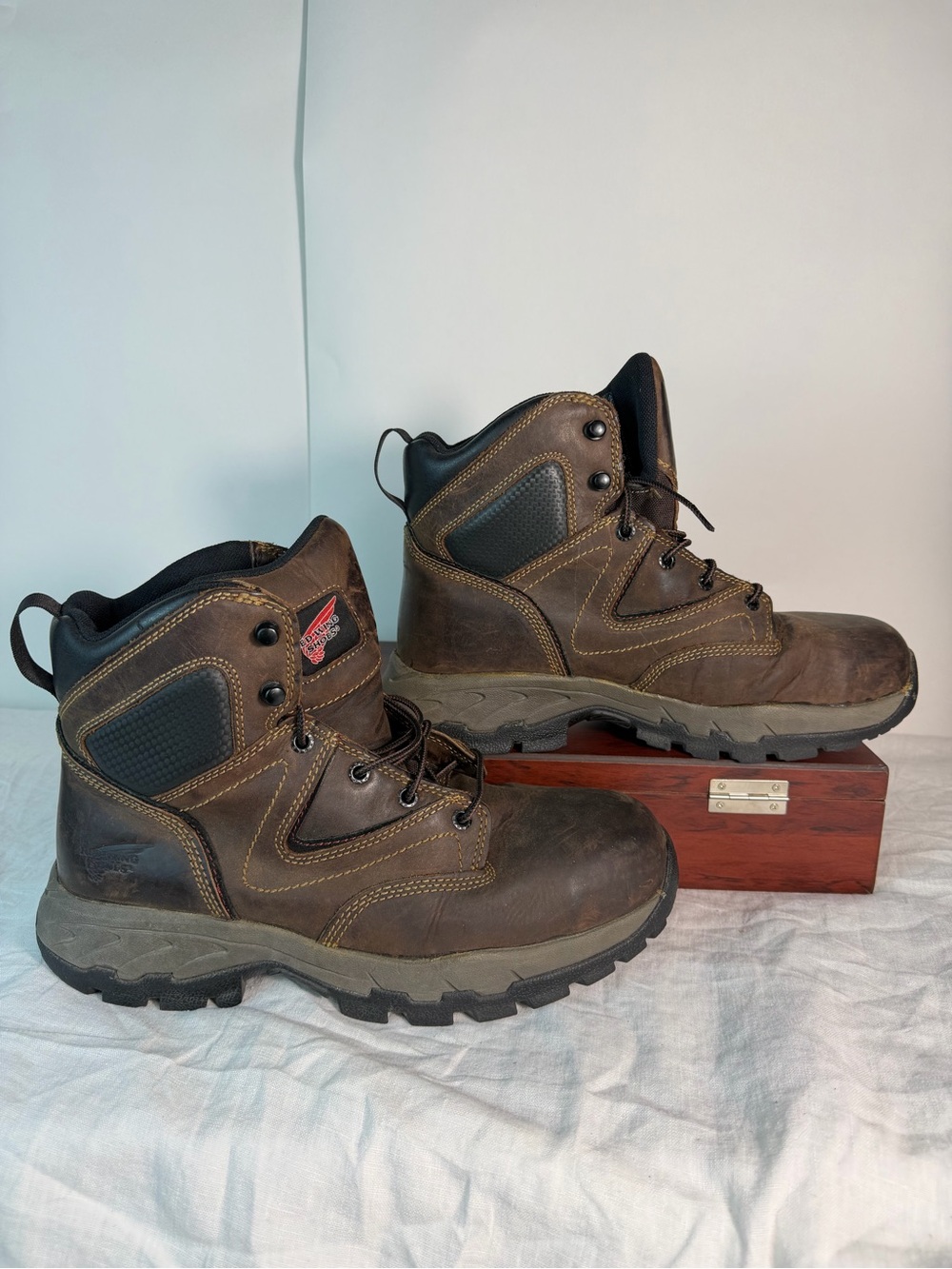Red Wing TruHiker 2205 Work Boots Men 9.5 EE Wide Utility Hiking Workwear